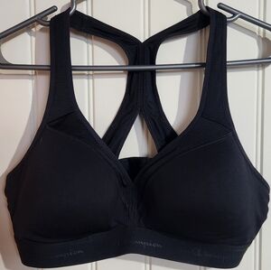 Champion Women's Black Racerback Sports Bra